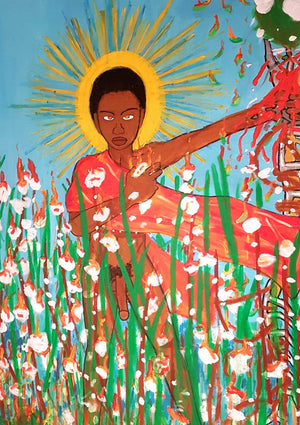Behold! A serpent hiding in the field of cotton... (GBS002)